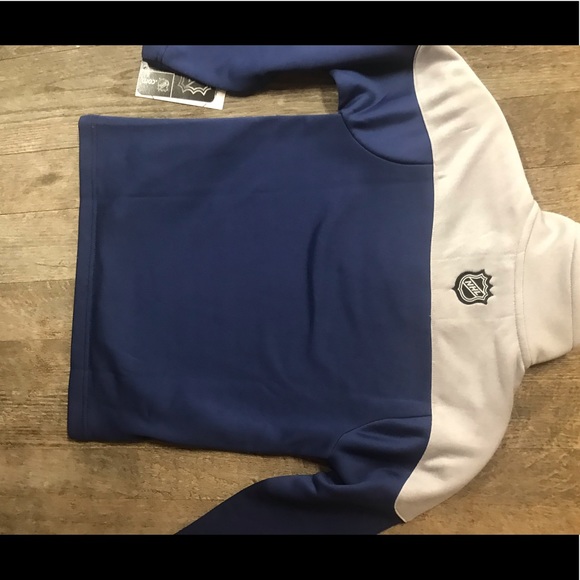 NWT TML Hockey Boys LG (7) Quarter Zip Sweater - Picture 6 of 6
